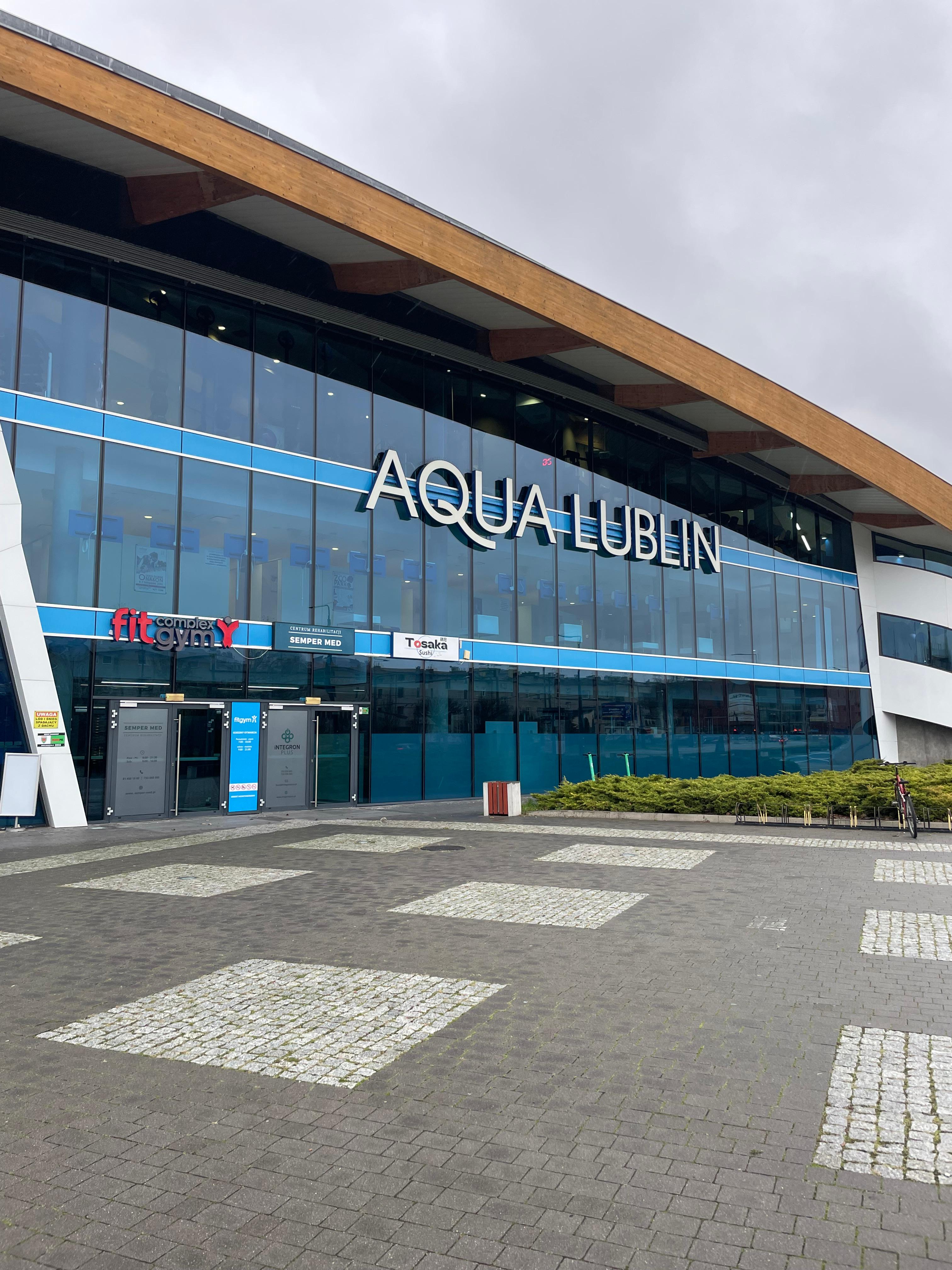 AVK GmbH führte die Installation von Startblöcken im Schwimmbad Aqua Lublin (Polen) durch