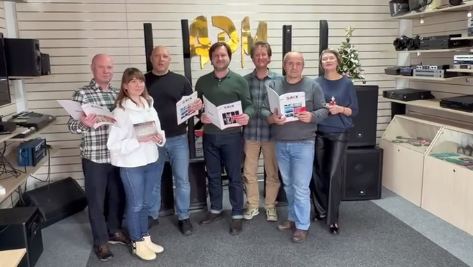 Neujahrsgrüße vom AVK-Distributor in Kasachstan