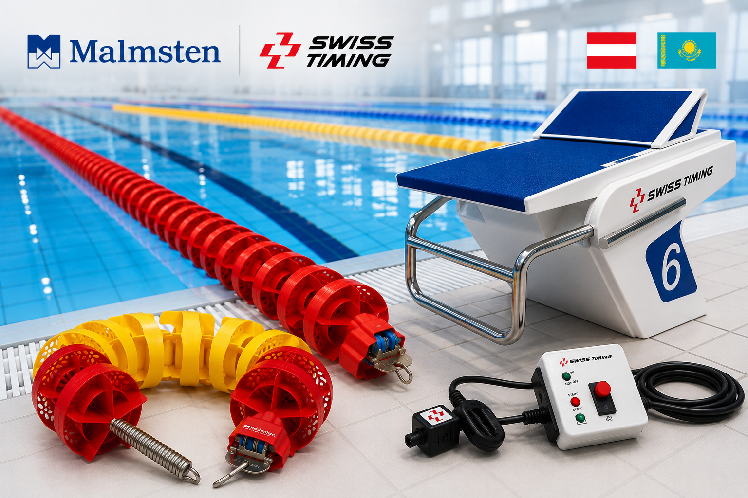AVK GmbH unterzeichnet Vertrag über die Lieferung von Ausrüstung zur Vorbereitung der Wettkampfstätte für den World Aquatics Swimming World Cup Astana 2026