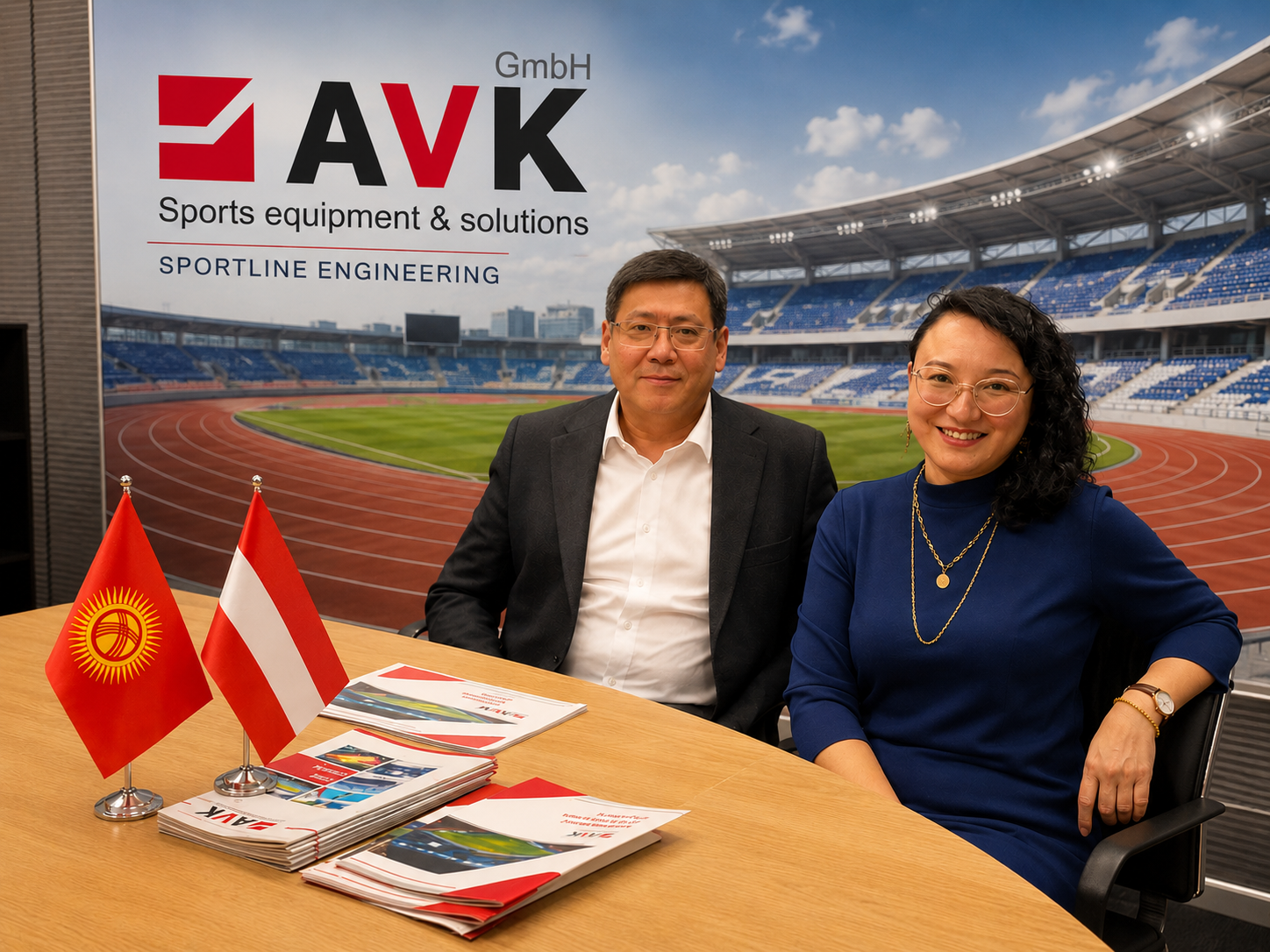 AVK GmbH führte eine Online-Schulung für den Distributor Sportline Engineering (Kirgisische Republik) durch