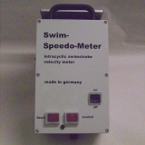 Schwimmer Geschwindigkeitstest für das Schwimmtraining
