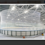 Eishockey Boards auf gehärtetem Glas - IIHF