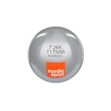 Stoßkugel aus Edelstahl. IAAF-Zertifikat.