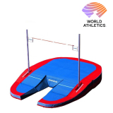 Wettkampf-Landeanlage für den Stabhochsprung 9,5 × 6,2 × 0,87 / 0,37 m, World Athletics-zertifiziert