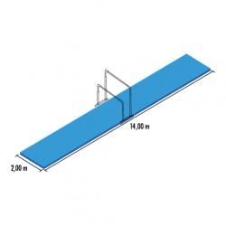 Stufenbarren-Mattensatz stufenbarren-mattensatz