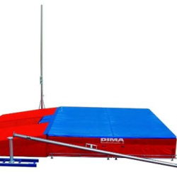 Erweiterte Schienen mit Wagen für Stabhochsprung AVDM1026