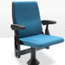 Sessel mit synchroner Klappung von Sitz und Armlehne AVAS1002
