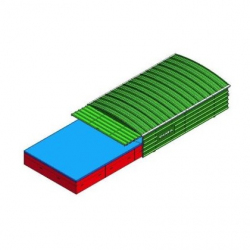 Hochsprung Landesystem Schutzschuppen AVDM1163
