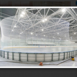 Eishockey Boards auf gehärtetem Glas - IIHF AVHS1001