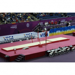 Set aus Landematten für Wettkampf-Stufenbarren (mit Deckmatte) AVGY1110