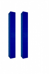 Schutzpads für Basketball-Anlage AVSS1182