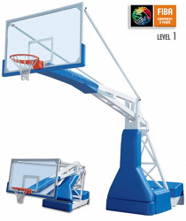 Hydroplay Offizielle tragbare Basketball-Anlage. FIBA-Zertifikat. AVSS1197