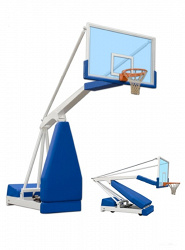 Hydroplay Training tragbares Basketball-Anlage. FIBA Zertifikate.  AVSS1203