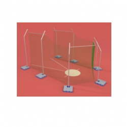 Diskuswurfschutz, Stahl. IAAF-Zertifikat. AVNO0096