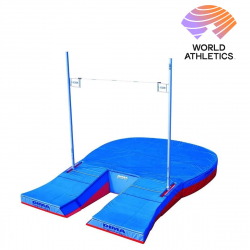 Wettkampf-Landeanlage für den Stabhochsprung 10 × 7 × 0,87 / 0,47 m, World Athletics-zertifiziert AVDM1016